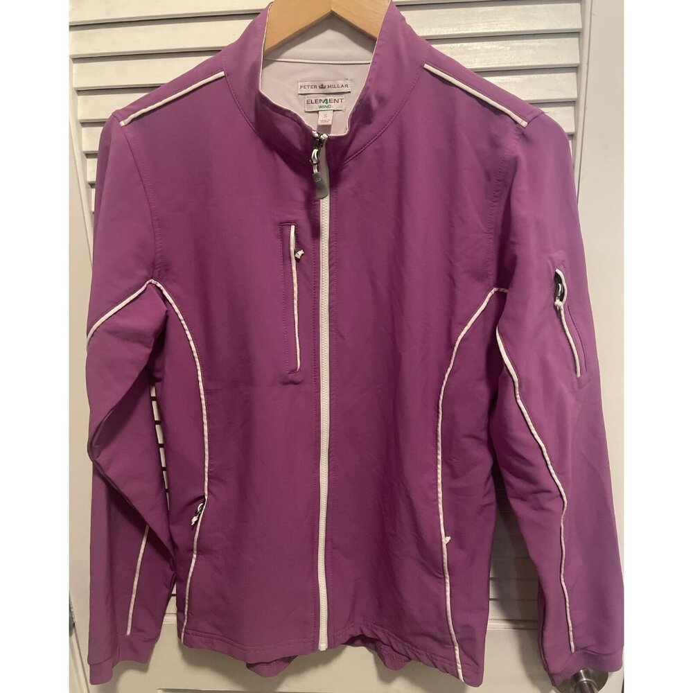 Peter Millar Element 4 Wind Full Zip Jacket Pocke… - image 1